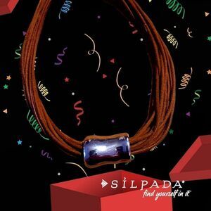 SILPADA Sterling Silver Slider Necklace STATEMENT MAKING!